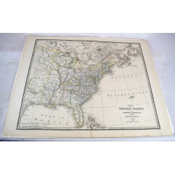 The United States of North America, with the British Territories